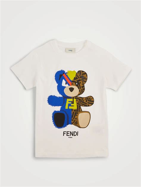 fendi teddy bear shirt|fendi clothing for women.